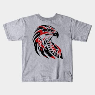 Crimson Flight Eagle Kids T-Shirt